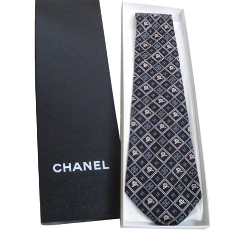 chanel tie new|used chanel ties for men.